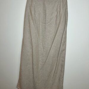 Old Navy Tan Maxi Pencil Skirt for Work